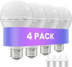 Lampadina ricaricabile d'emergenza con batteria integrata