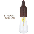 Lampadina ricaricabile da esterno minimalista per campeggio, portico e giardino