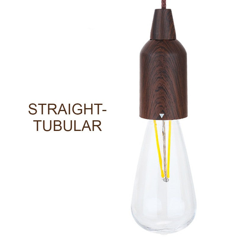 Lampadina ricaricabile da esterno minimalista per campeggio, portico e giardino