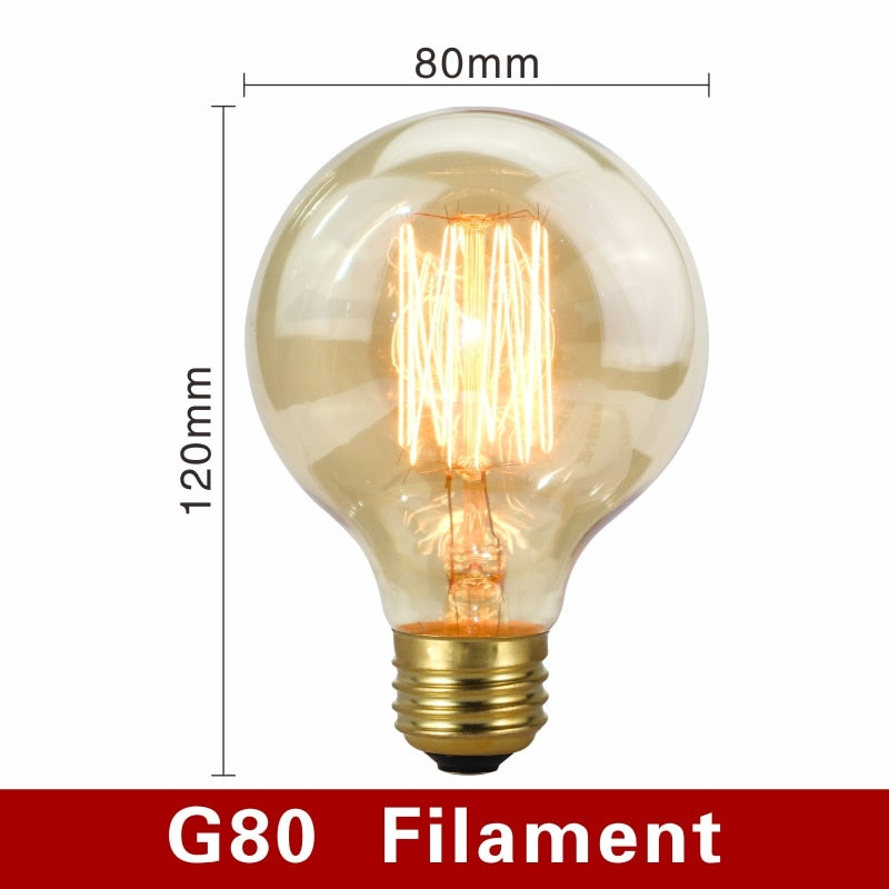 Lampadine vintage a filamento