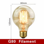 Lampadine vintage NostalgiaGlow