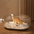 Lettiera semiaperta per gatti, larghezza 35 cm