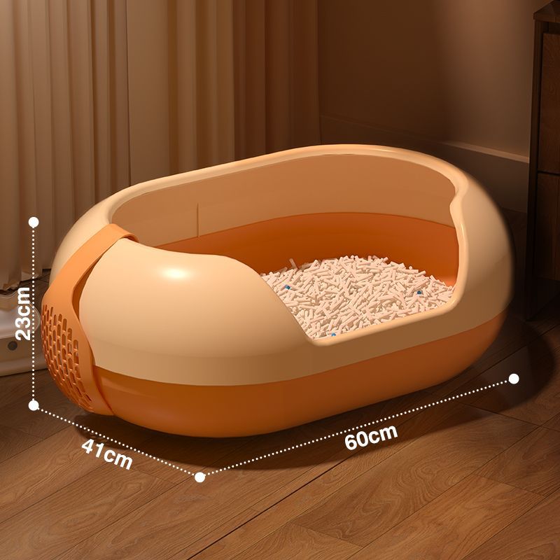 Lettiera semiaperta per gatti, larghezza 35 cm