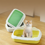 Lettiera semichiusa per gatti, larghezza 35 cm
