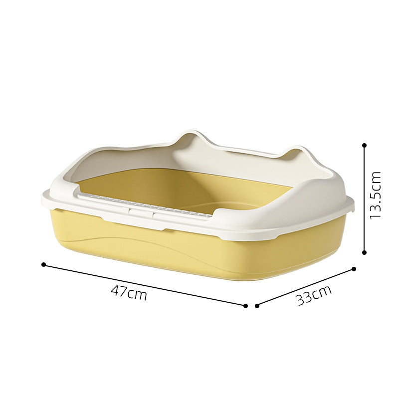 Lettiera semichiusa per gatti, larghezza 35 cm