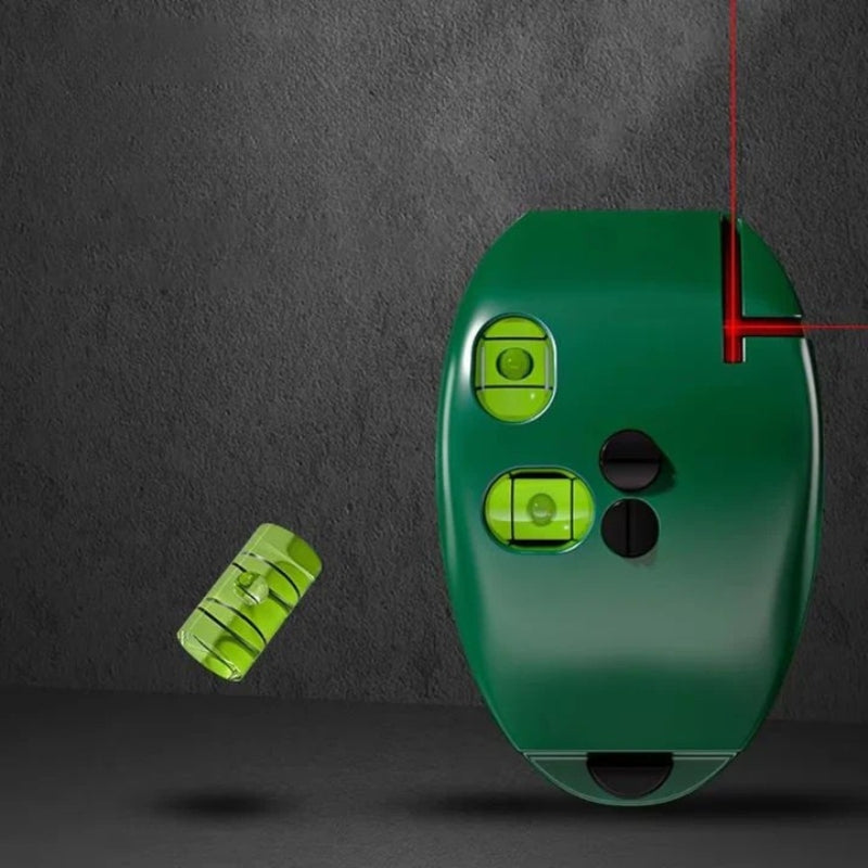 Livella laser a linee con proiezione a 90° – dispositivo portatile per allineamento di precisione