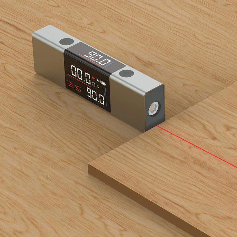 Livella laser digitale con proiezione a croce
