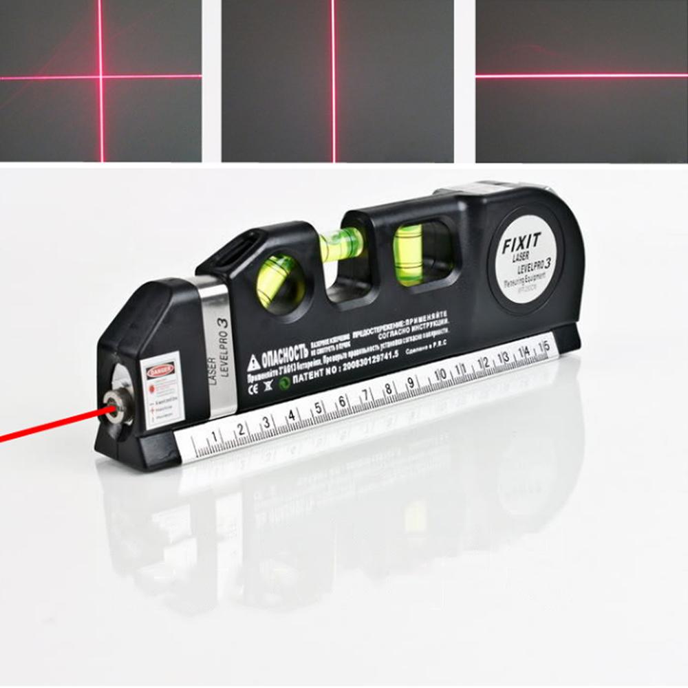Livella laser multifunzione 4 in 1 con metro a nastro integrato