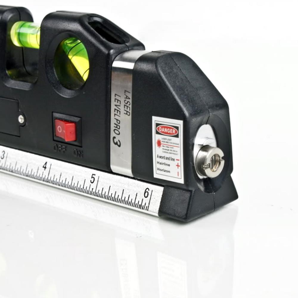 Livella laser multifunzione 4 in 1 con metro a nastro integrato