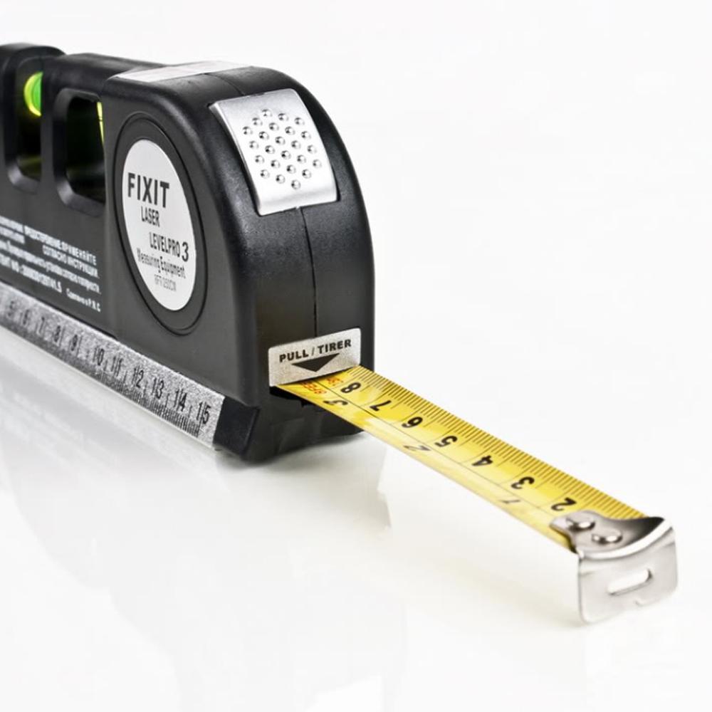 Livella laser multifunzione 4 in 1 con metro a nastro integrato