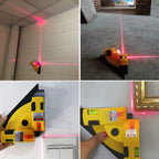 Livella laser multifunzione ad angolo 90°