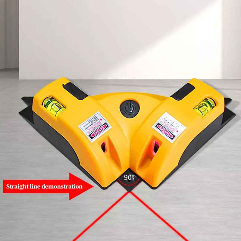 Livella laser multifunzione ad angolo 90°