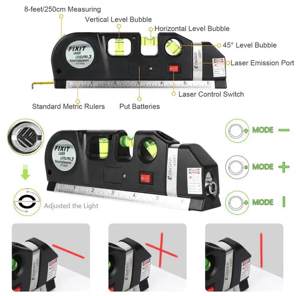 Livella laser per misurazioni e allineamenti di precisione