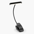 Luce da lettura con clip | Ricaricabile USB e collo flessibile