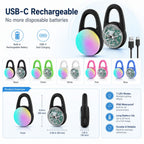 Luce LED di sicurezza ricaricabile con clip per cani per passeggiate notturne