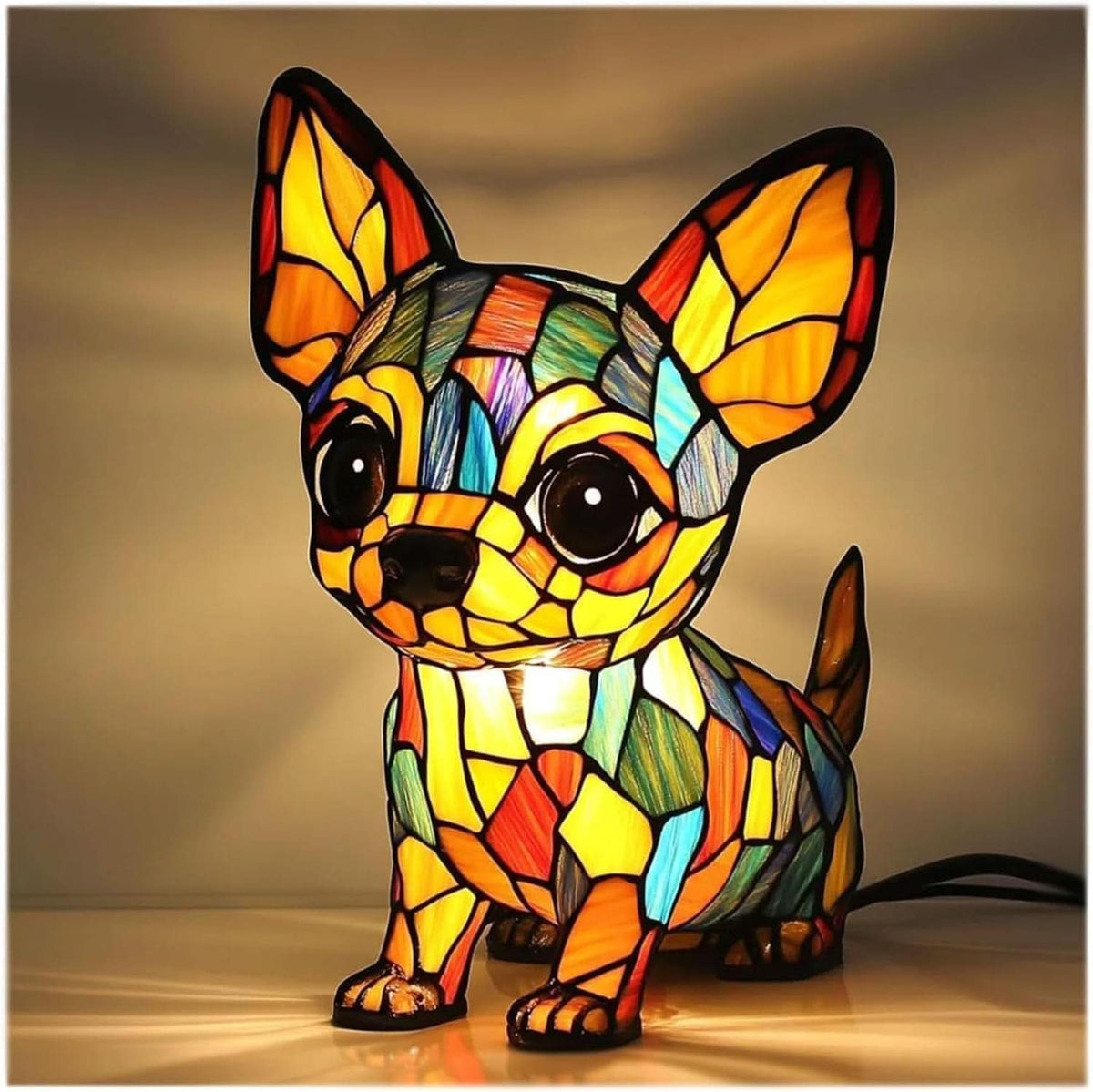 Luce notturna con design di animali domestici | Luce calda | Alimentazione USB con interruttore | GlowPaws