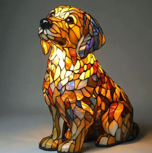 Luce notturna con design di animali domestici | Luce calda | Alimentazione USB con interruttore | GlowPaws