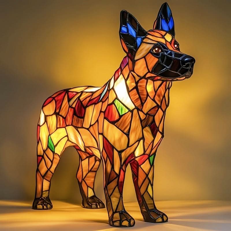 Luce notturna con design di animali domestici | Luce calda | Alimentazione USB con interruttore | GlowPaws