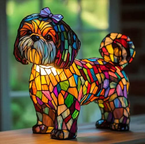 Luce notturna con design di animali domestici | Luce calda | Alimentazione USB con interruttore | GlowPaws