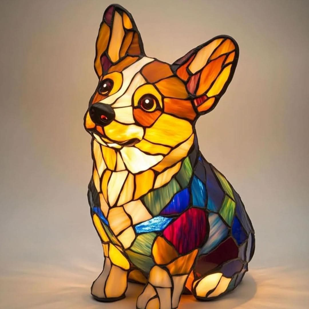 Luce notturna con design di animali domestici | Luce calda | Alimentazione USB con interruttore | GlowPaws