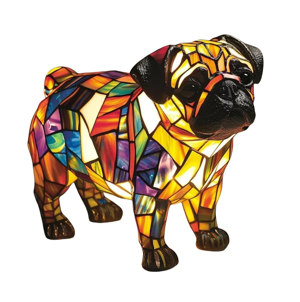 Luce notturna con design di animali domestici | Luce calda | Alimentazione USB con interruttore | GlowPaws