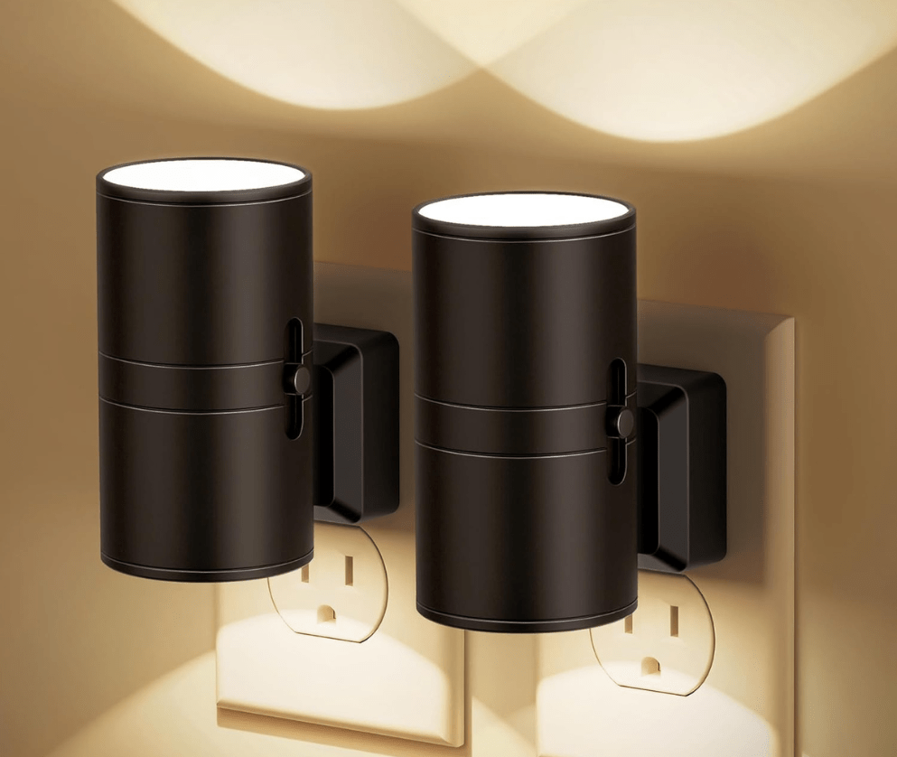 Luce notturna LED regolabile compatta