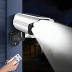Luce solare con sensore di movimento 77 LED | 2000 lumen, rotazione 360 gradi, 3 modalità | impermeabile IP65 per estern