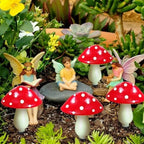 Luci da giardino solari a fungo | Fino a 20 LED, cavo da 12,5 m | Impermeabili IP65, sensore crepuscolare, 8 modalità lu
