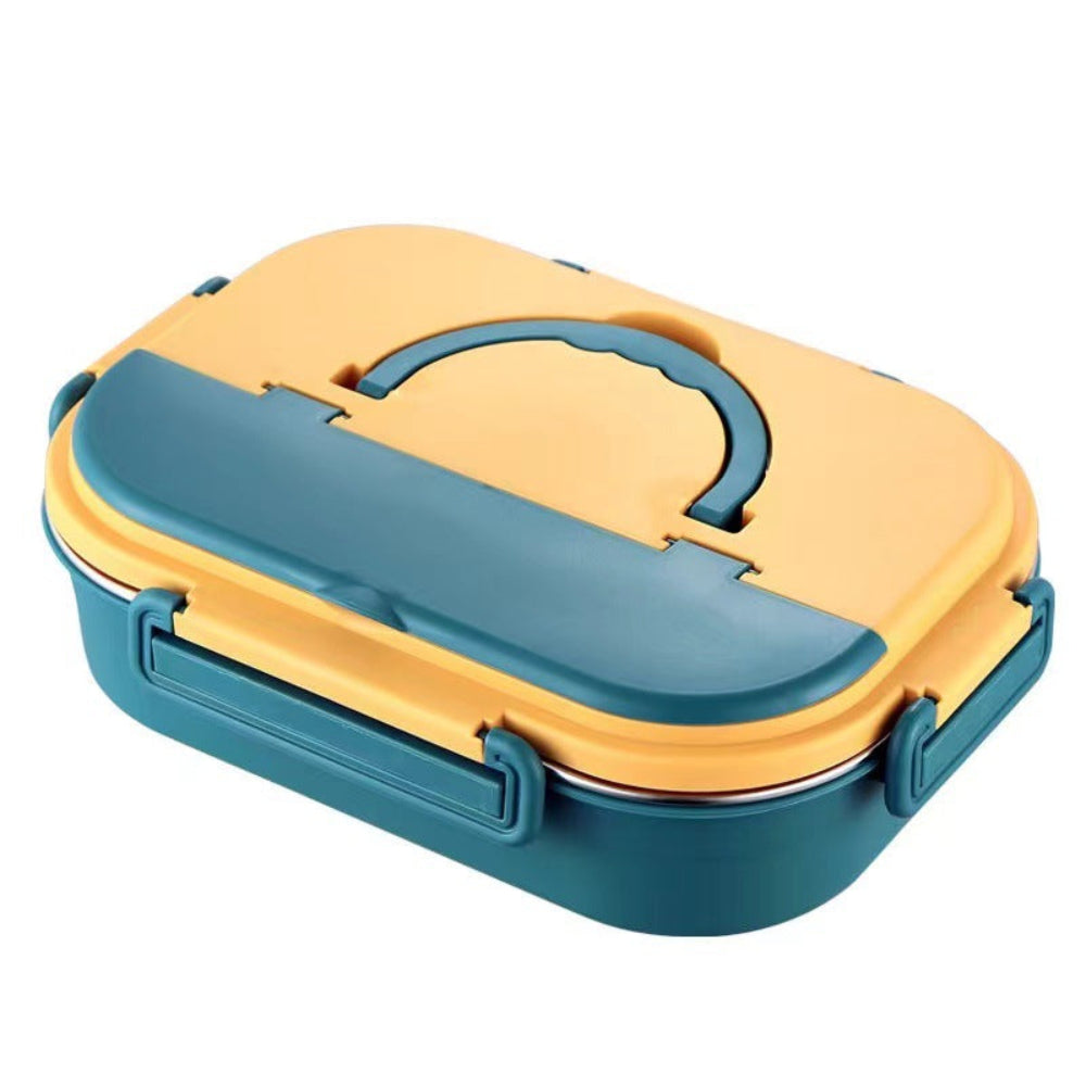 Lunch box bento in acciaio inox con scomparti