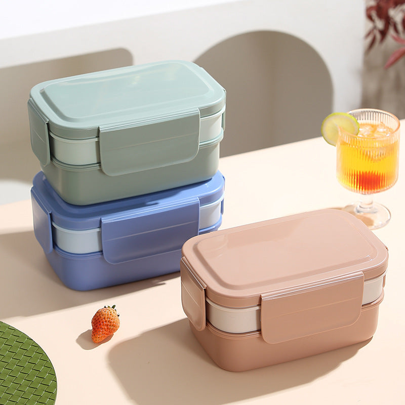 Lunch box ermetico a più scomparti