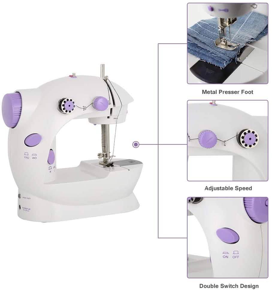 Macchina da cucire elettrica mini multifunzione