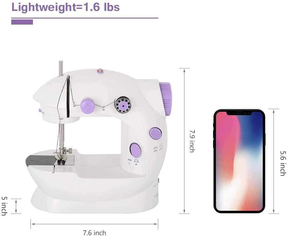Macchina da cucire elettrica mini multifunzione
