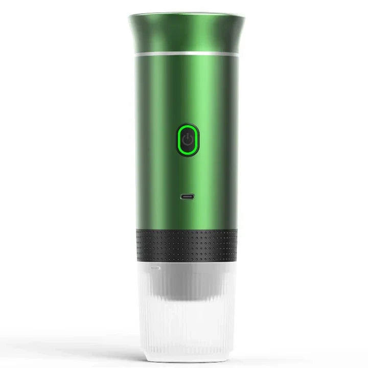 Macchina per caffè espresso portatile wireless 3 in 1 con capsule e polvere