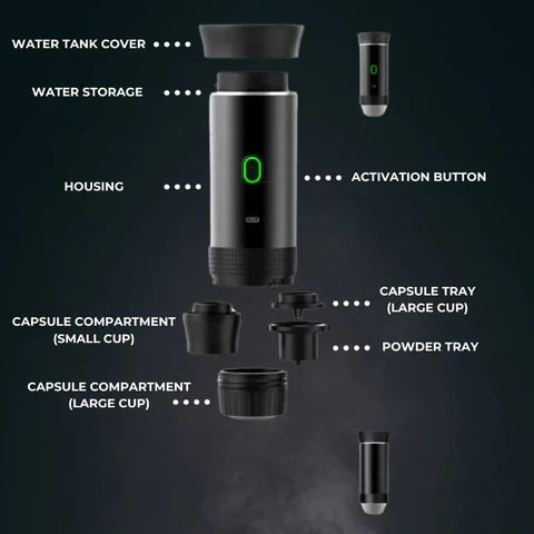 Macchina per caffè portatile 3 in 1