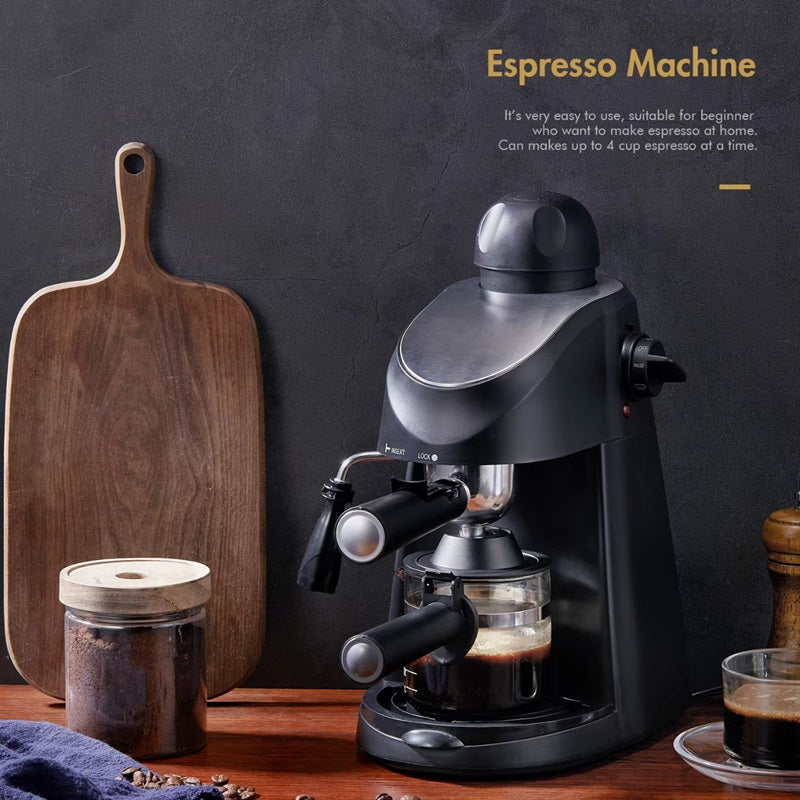 Macchina per espresso 3,5 bar con lancia vapore integrata