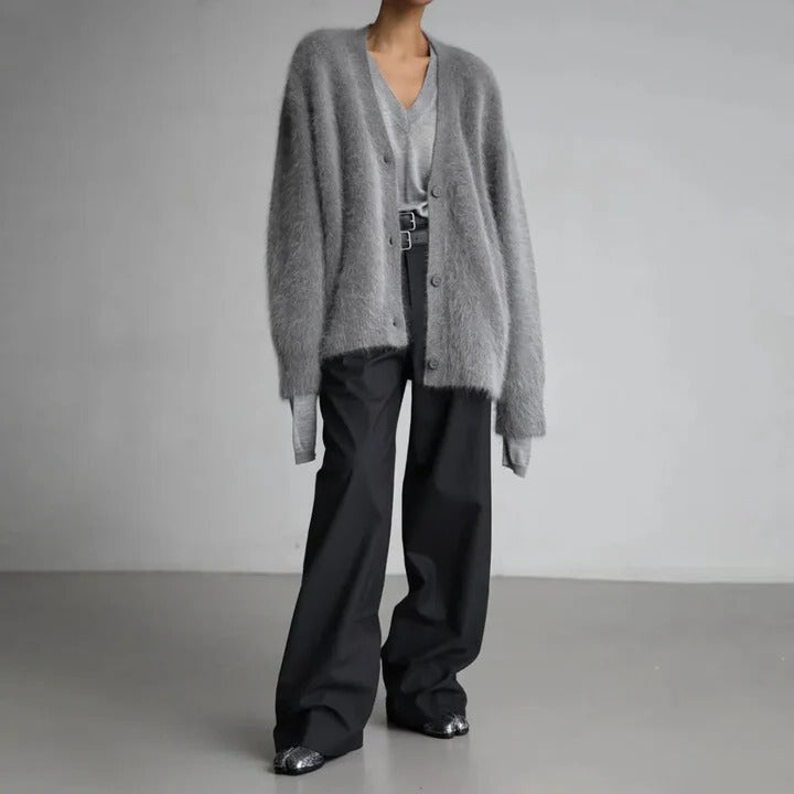 Maglione donna in maglia di cashmere
