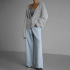 Maglione donna in maglia di cashmere