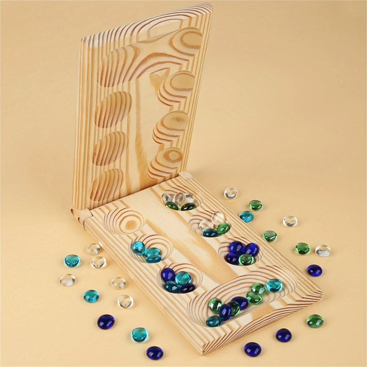 Mancala Master – gioco da tavolo in legno