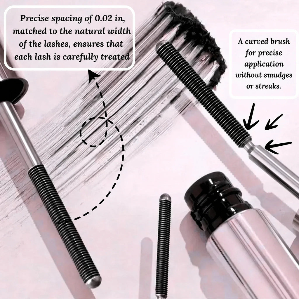 Mascara waterproof | Volume istantaneo | Scovolino di precisione senza grumi | IronEye