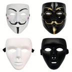 Maschera integrale in plastica per Halloween – Anonymous Cosplay