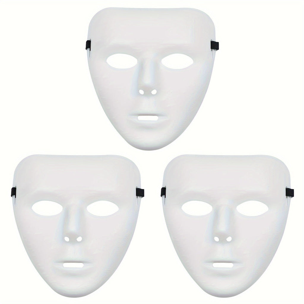 Maschera integrale in plastica per Halloween – Anonymous Cosplay