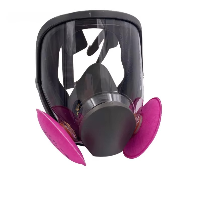 Maschera respiratoria integrale con protezione antiappannamento