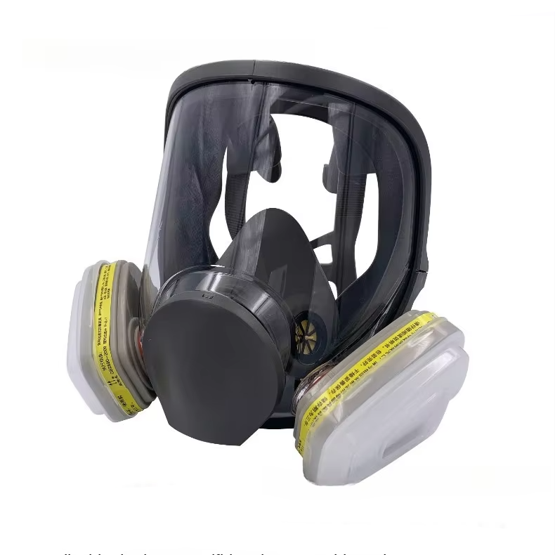 Maschera respiratoria integrale con protezione antiappannamento