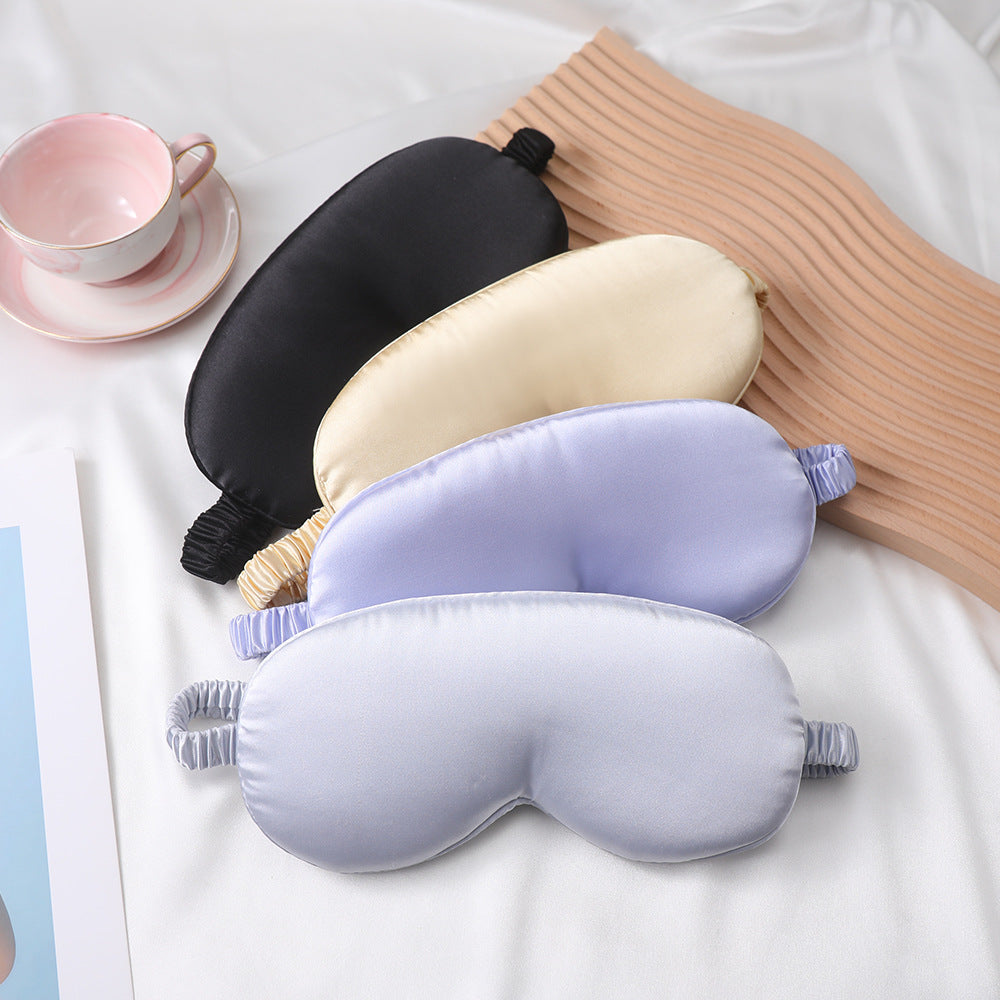 Mascherina per dormire 3D unisex con camere distanziatrici per protezione ciglia e fascia elastica comfort