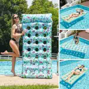 Materassino gonfiabile anguria per piscina e mare