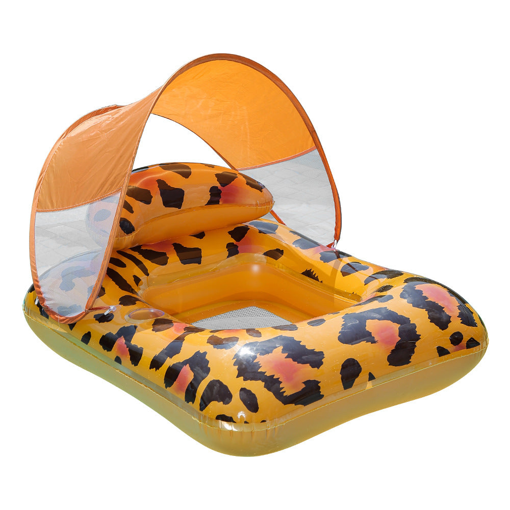 Materassino gonfiabile da piscina con poggiatesta ergonomico