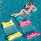 Materassino gonfiabile relax con poggiatesta ergonomico