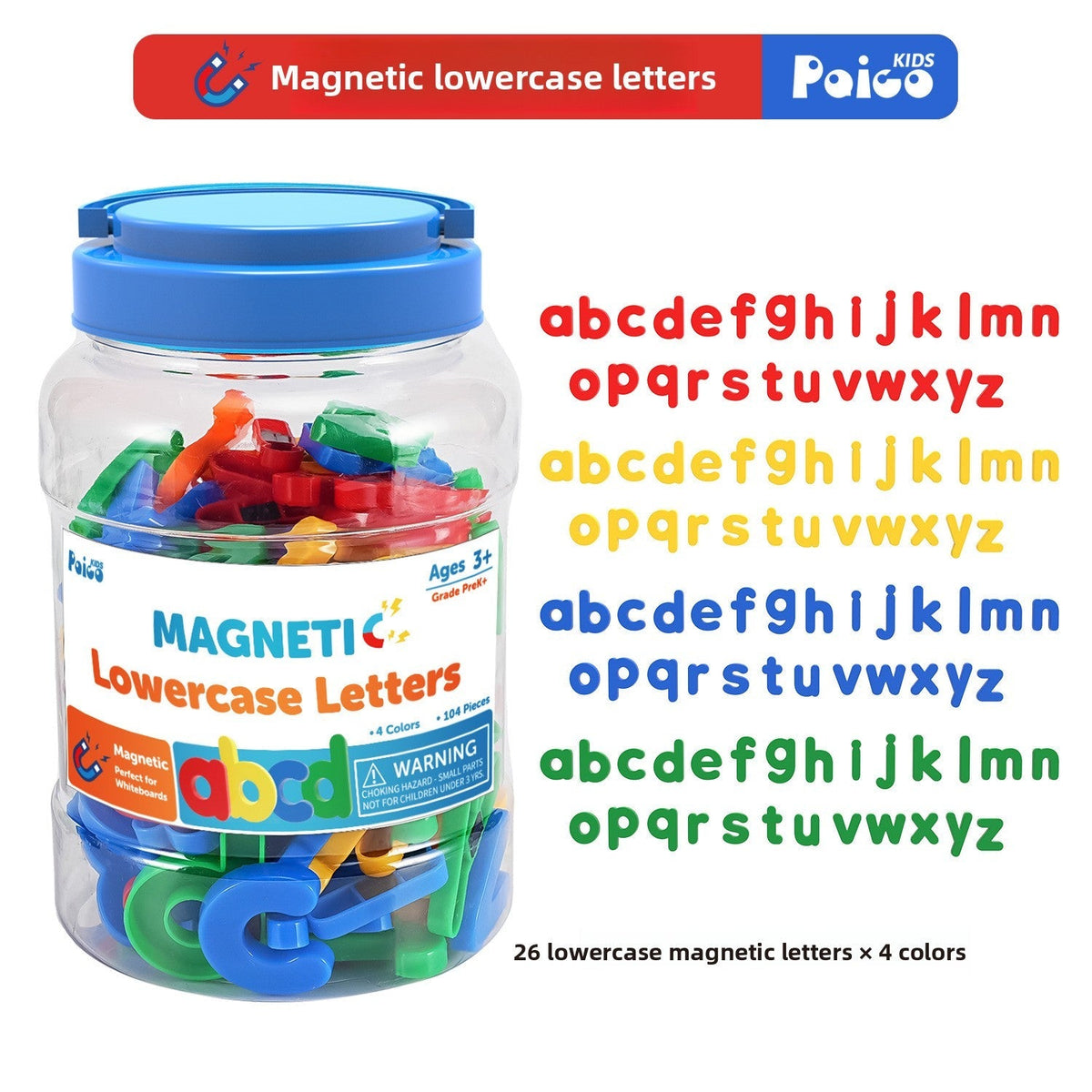 Materiali per contare, set di lettere e vaschette per attività