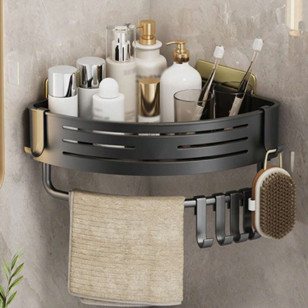 Mensola angolare doccia in alluminio