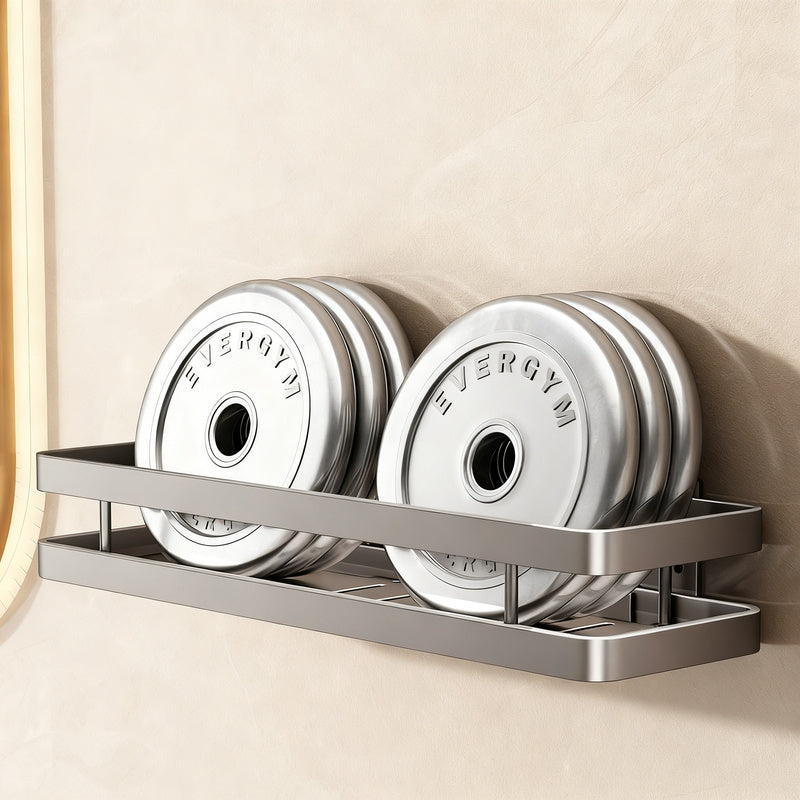 Mensola bagno in acciaio inox senza forare